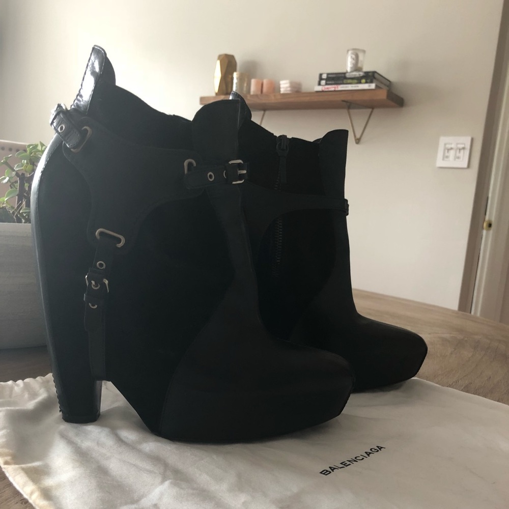 RARE Vintage 2006 Balenciaga Harness Booties